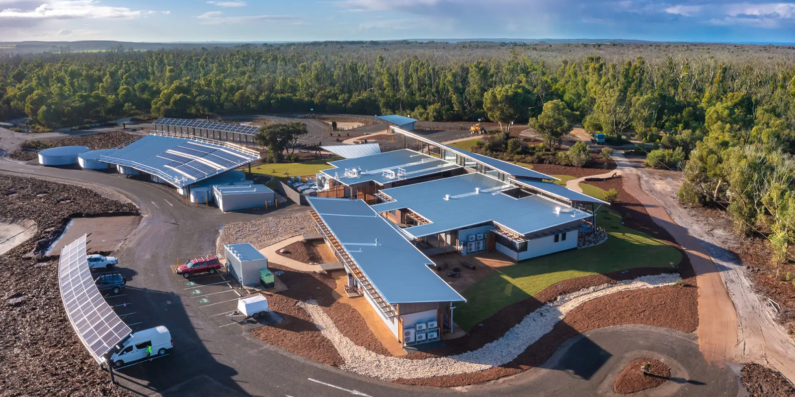 Flinders Chase Visitors Centre, Troppo Architects