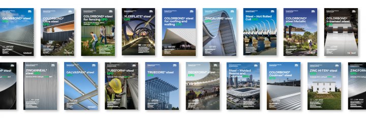 BlueScope EPD brochure covers