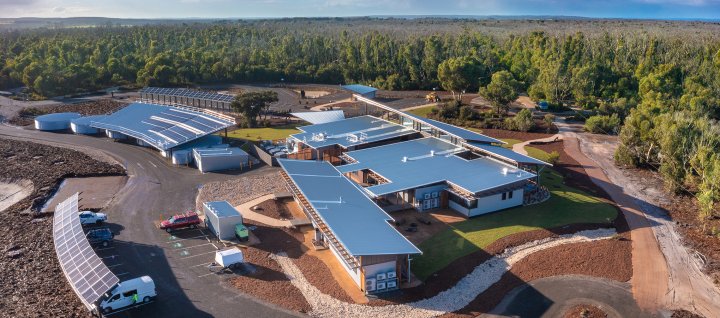Flinders Chase Visitor Centre, Troppo Architects. 2025 COLORBOND® Award for Steel Architecture